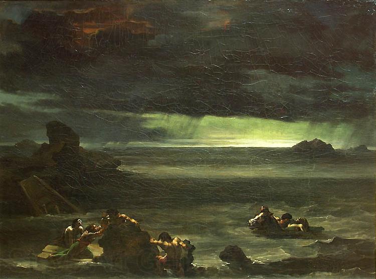 unknow artist Gericault deluge Norge oil painting art